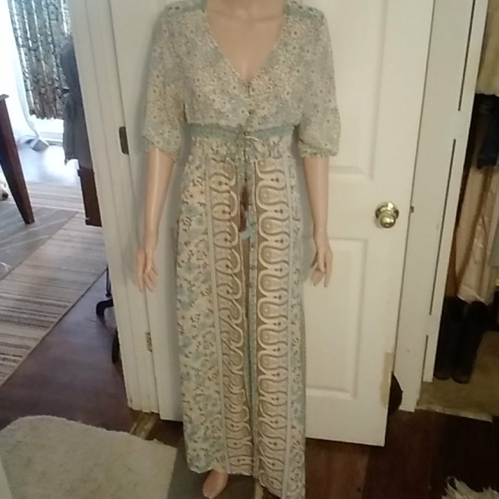 Oaklynns boho maxi dress